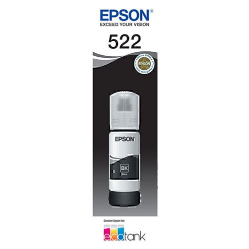 Epson T522 Blk EcoTank Bottle